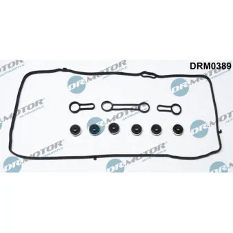 Jeu de joints d'étanchéité, couvercle de culasse Dr.Motor DRM0389