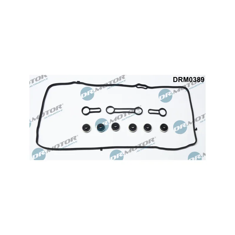 Jeu de joints d'étanchéité, couvercle de culasse Dr.Motor DRM0389