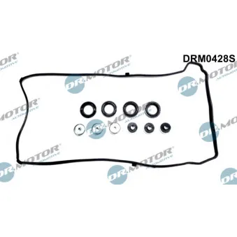 Jeu de joints d'étanchéité, couvercle de culasse Dr.Motor DRM0428S
