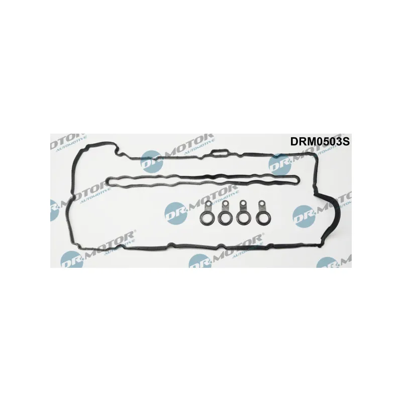 Jeu de joints d'étanchéité, couvercle de culasse Dr.Motor DRM0503S