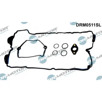 Jeu de joints d'étanchéité, couvercle de culasse Dr.Motor DRM0511SL
