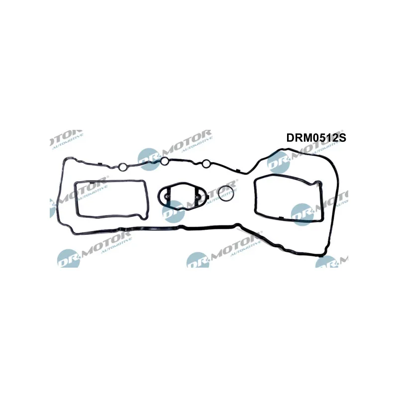 Jeu de joints d'étanchéité, couvercle de culasse Dr.Motor DRM0512S