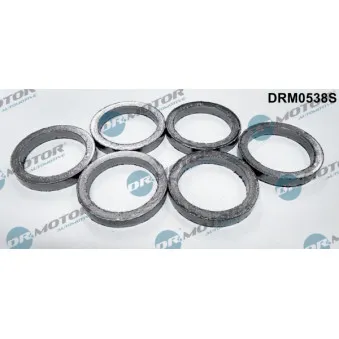 Jeu de joints d'étanchéité, collecteur d'échappement Dr.Motor DRM0538S