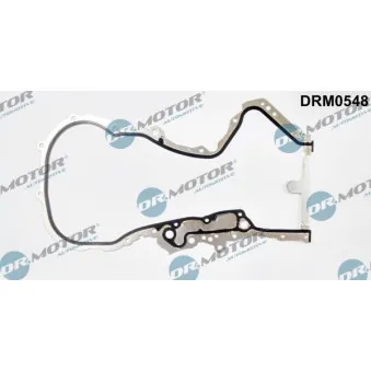 Joint d'étanchéité, couvercle de carter de distribution Dr.Motor DRM0548