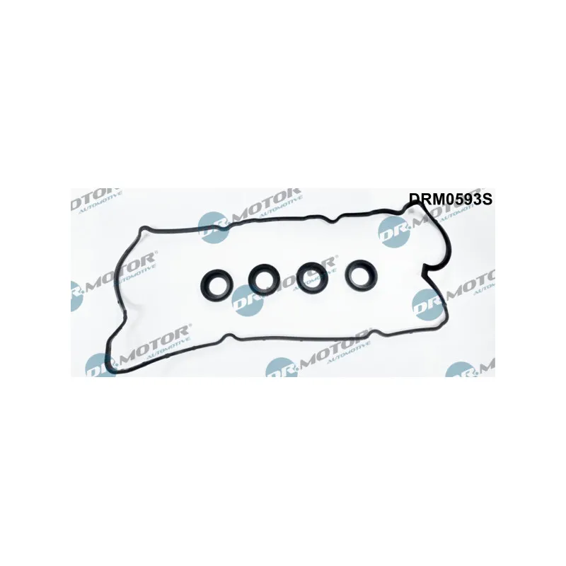 Jeu de joints d'étanchéité, couvercle de culasse Dr.Motor DRM0593S