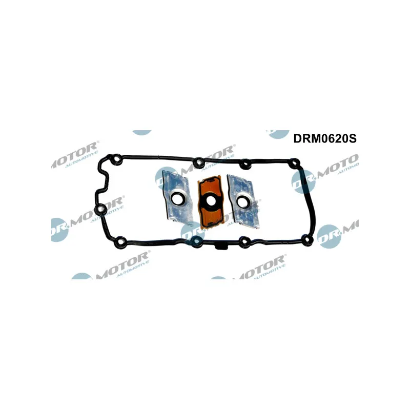 Jeu de joints d'étanchéité, couvercle de culasse Dr.Motor DRM0620S