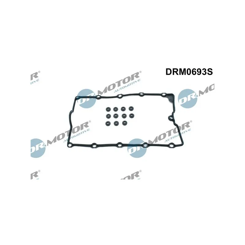 Jeu de joints d'étanchéité, couvercle de culasse Dr.Motor DRM0693S