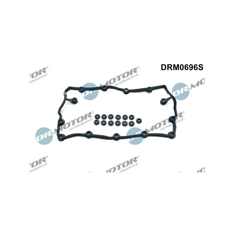 Jeu de joints d'étanchéité, couvercle de culasse Dr.Motor DRM0696S