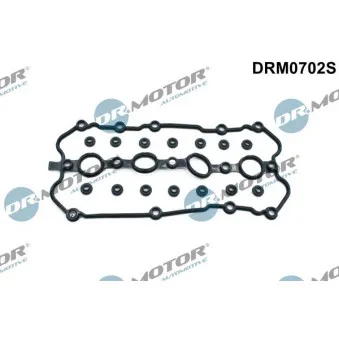 Jeu de joints d'étanchéité, couvercle de culasse Dr.Motor DRM0702S
