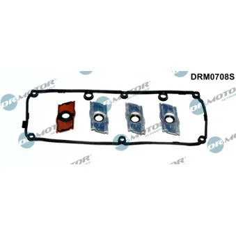 Jeu de joints d'étanchéité, couvercle de culasse Dr.Motor DRM0708S