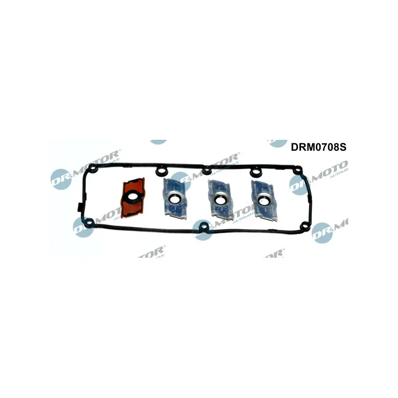 Jeu de joints d'étanchéité, couvercle de culasse Dr.Motor DRM0708S