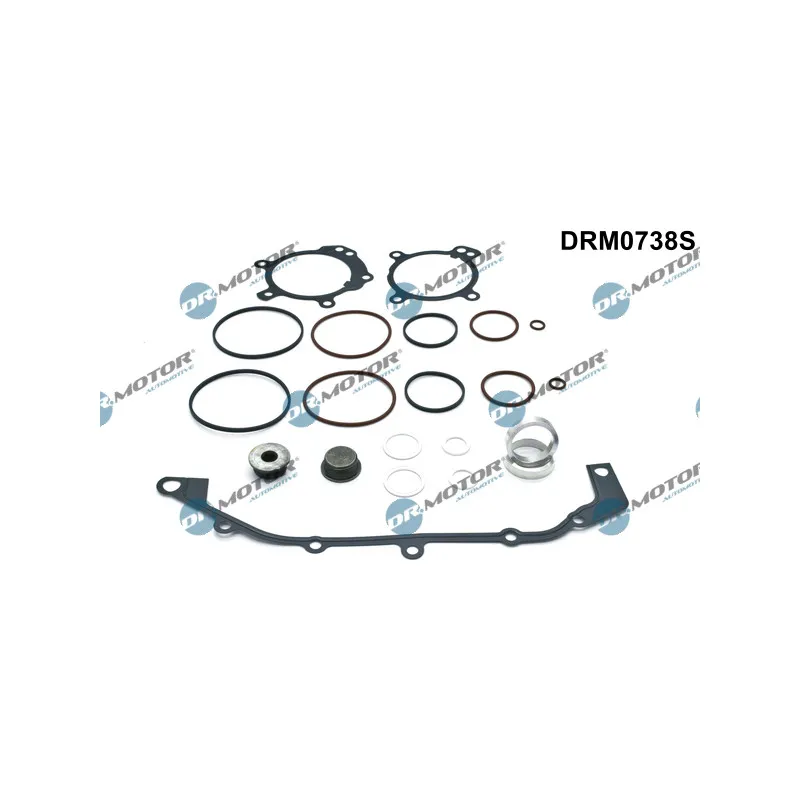 Jeu de joints d'étanchéité, carter de distribution Dr.Motor DRM0738S