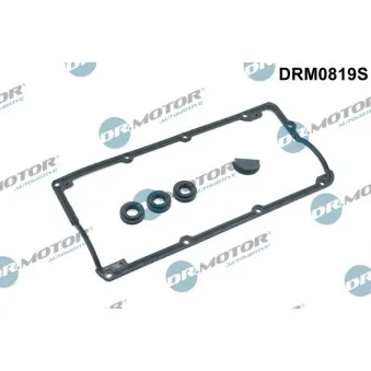 Jeu de joints d'étanchéité, couvercle de culasse Dr.Motor DRM0819S