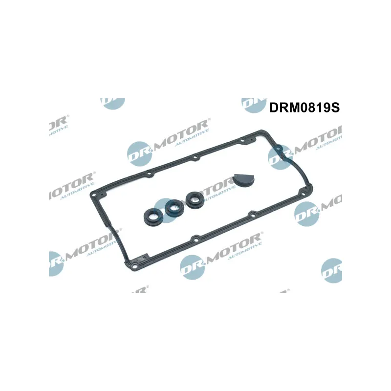 Jeu de joints d'étanchéité, couvercle de culasse Dr.Motor DRM0819S