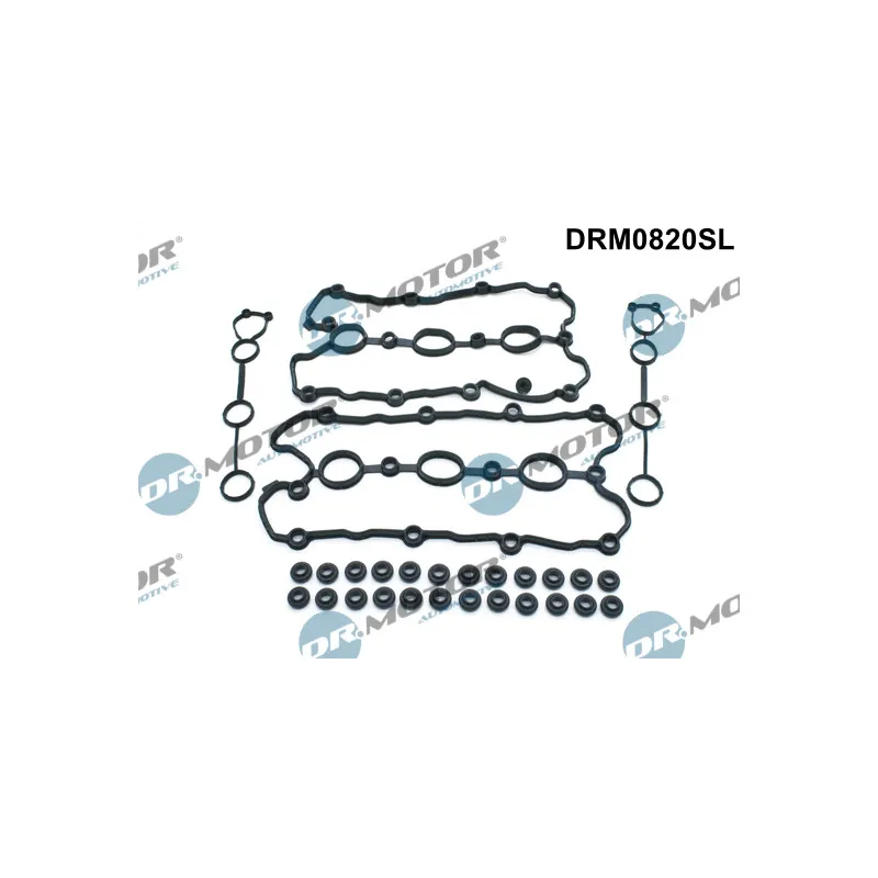Jeu de joints d'étanchéité, couvercle de culasse Dr.Motor DRM0820SL