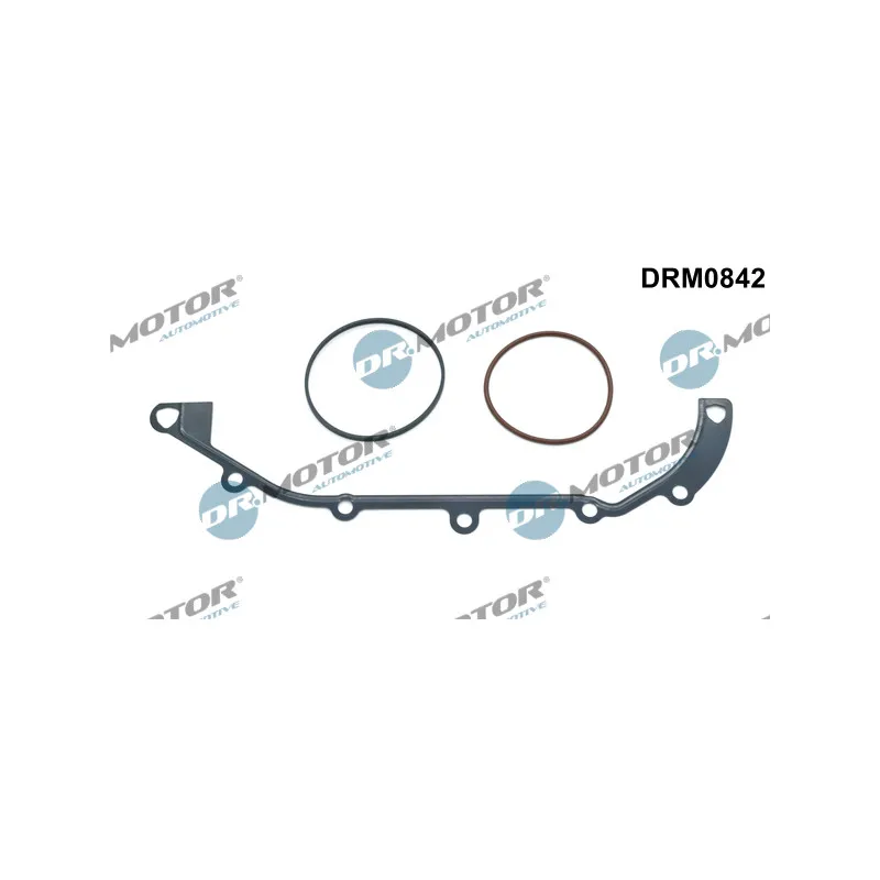 Jeu de joints d'étanchéité, carter de distribution Dr.Motor DRM0842