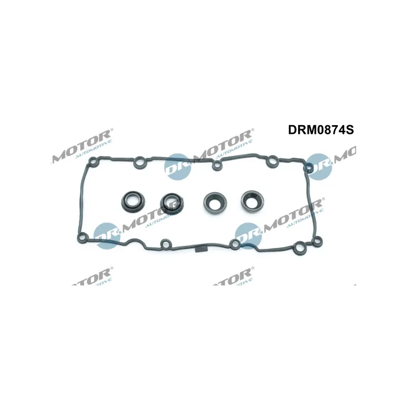 Jeu de joints d'étanchéité, couvercle de culasse Dr.Motor DRM0874S