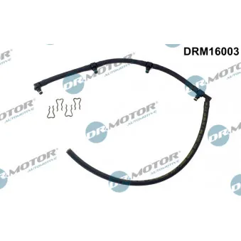 Tuyau, carburant de fuite Dr.Motor DRM16003