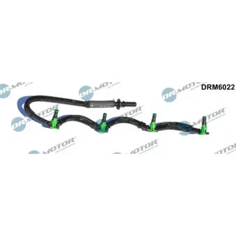 Tuyau, carburant de fuite Dr.Motor DRM6022