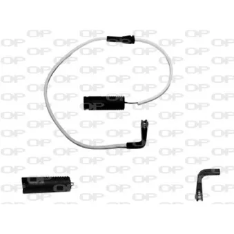 Contact d'avertissement, usure des plaquettes de frein OPEN PARTS AK3058.00