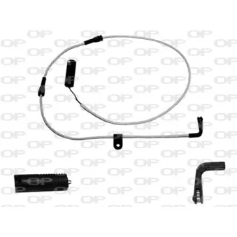 Contact d'avertissement, usure des plaquettes de frein OPEN PARTS AK3086.00