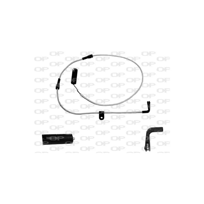 Contact d'avertissement, usure des plaquettes de frein OPEN PARTS AK3086.00