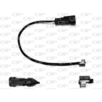 Contact d'avertissement, usure des plaquettes de frein OPEN PARTS