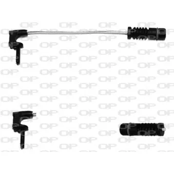 Contact d'avertissement, usure des plaquettes de frein OPEN PARTS