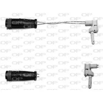 Contact d'avertissement, usure des plaquettes de frein OPEN PARTS AK3094.00