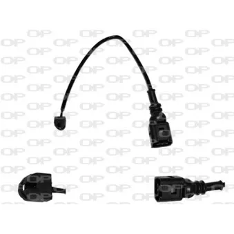 Contact d'avertissement, usure des plaquettes de frein OPEN PARTS AK3104.00