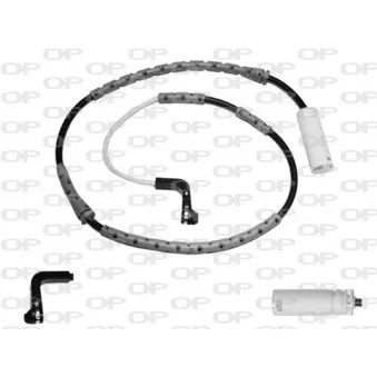 Contact d'avertissement, usure des plaquettes de frein OPEN PARTS