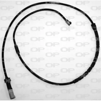 Contact d'avertissement, usure des plaquettes de frein OPEN PARTS