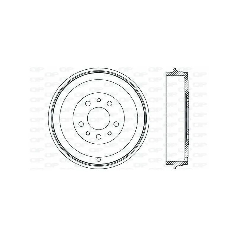 Tambour de frein OPEN PARTS BAD9093.10