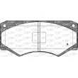 Jeu de 4 plaquettes de frein avant OPEN PARTS BPA0047.52 - Visuel 2