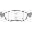 Jeu de 4 plaquettes de frein avant OPEN PARTS BPA0172.32 - Visuel 2