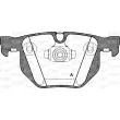 Jeu de 4 plaquettes de frein arrière OPEN PARTS BPA0381.40 - Visuel 1