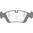Jeu de 4 plaquettes de frein avant OPEN PARTS BPA0384.00 - Visuel 2