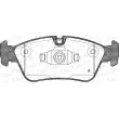 Jeu de 4 plaquettes de frein avant OPEN PARTS BPA0384.60 - Visuel 1