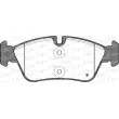 Jeu de 4 plaquettes de frein avant OPEN PARTS BPA0384.60 - Visuel 2