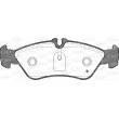 Jeu de 4 plaquettes de frein arrière OPEN PARTS BPA0580.00 - Visuel 2