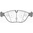 Jeu de 4 plaquettes de frein avant OPEN PARTS BPA0597.00 - Visuel 2