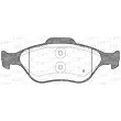 Jeu de 4 plaquettes de frein avant OPEN PARTS BPA0766.12 - Visuel 2