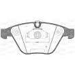 Jeu de 4 plaquettes de frein avant OPEN PARTS BPA0857.00 - Visuel 1