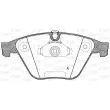 Jeu de 4 plaquettes de frein avant OPEN PARTS BPA0857.20 - Visuel 1