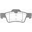 Jeu de 4 plaquettes de frein arrière OPEN PARTS BPA0991.00 - Visuel 2