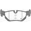 Jeu de 4 plaquettes de frein arrière OPEN PARTS BPA1145.00 - Visuel 2