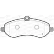 Jeu de 4 plaquettes de frein avant OPEN PARTS BPA1292.01 - Visuel 2