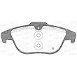 Jeu de 4 plaquettes de frein arrière OPEN PARTS BPA1305.00 - Visuel 2