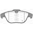 Jeu de 4 plaquettes de frein arrière OPEN PARTS BPA1305.20 - Visuel 2