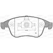 Jeu de 4 plaquettes de frein avant OPEN PARTS BPA1350.10 - Visuel 1